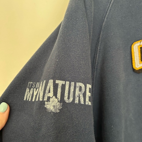 Cabela's Blue Hoodie with Bear Graphic - Picture 3 of 6